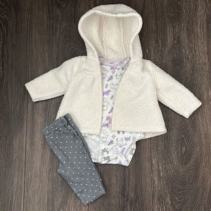 Carter’s Baby Girl 3 Piece Set